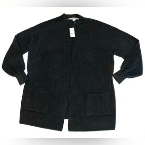 Ann Taylor Loft NEW Chunky Knit Open Front Cardigan Sweater Sz M